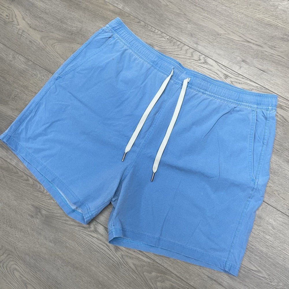 Fair Harbor Blue Beach Swim Trunks Men's Sz XXL Tropical Beach Resort FADE